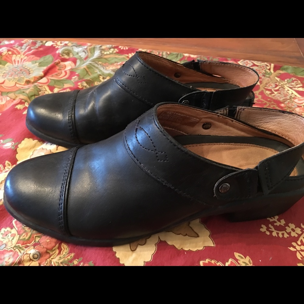 Ariat leather mules